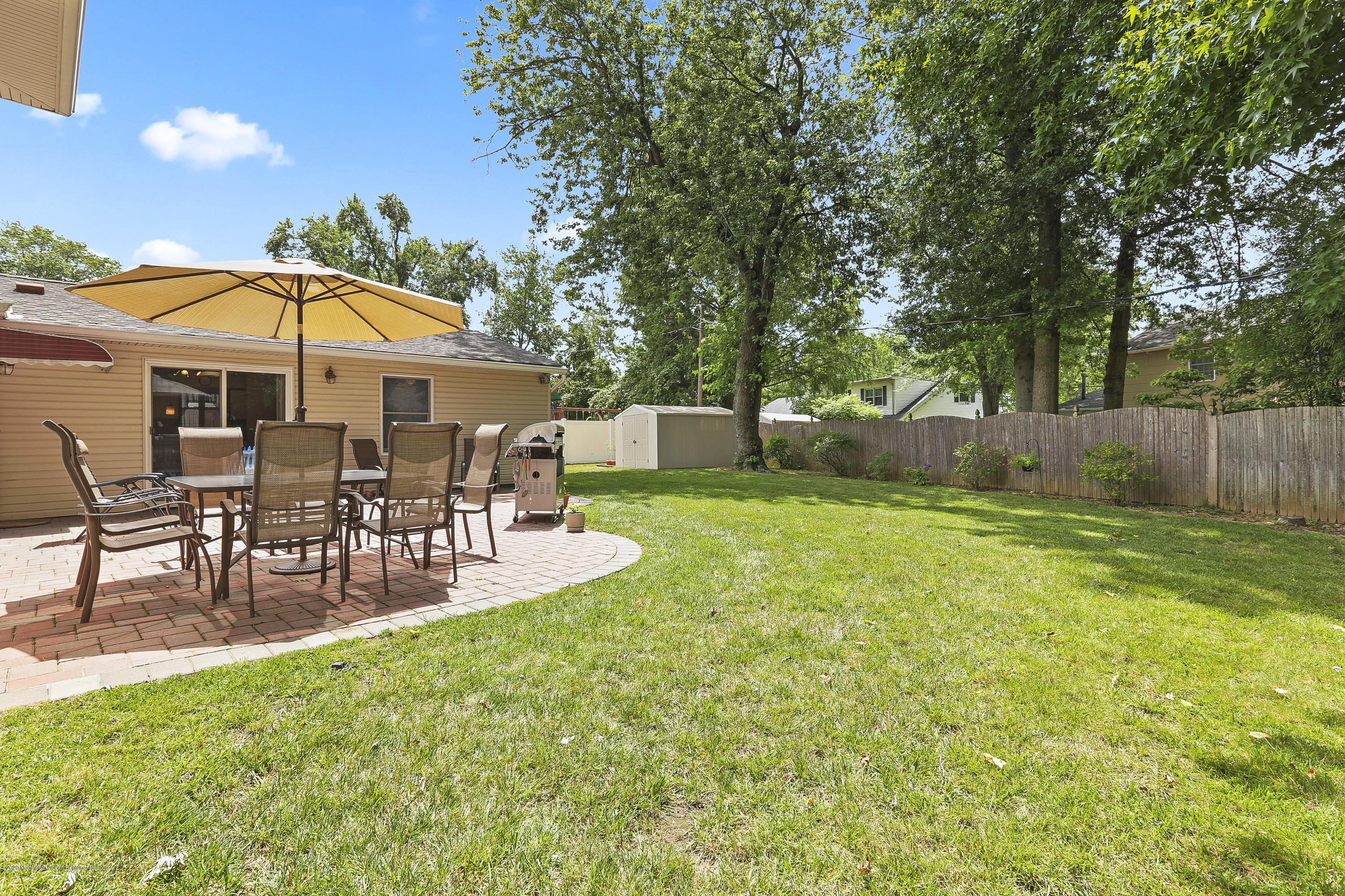 16 Donna Place Aberdeen, NJ 07747 - Photo 24 of 27 16 DONNA PLACE PATIO VIEW TO SHED 5W5A51