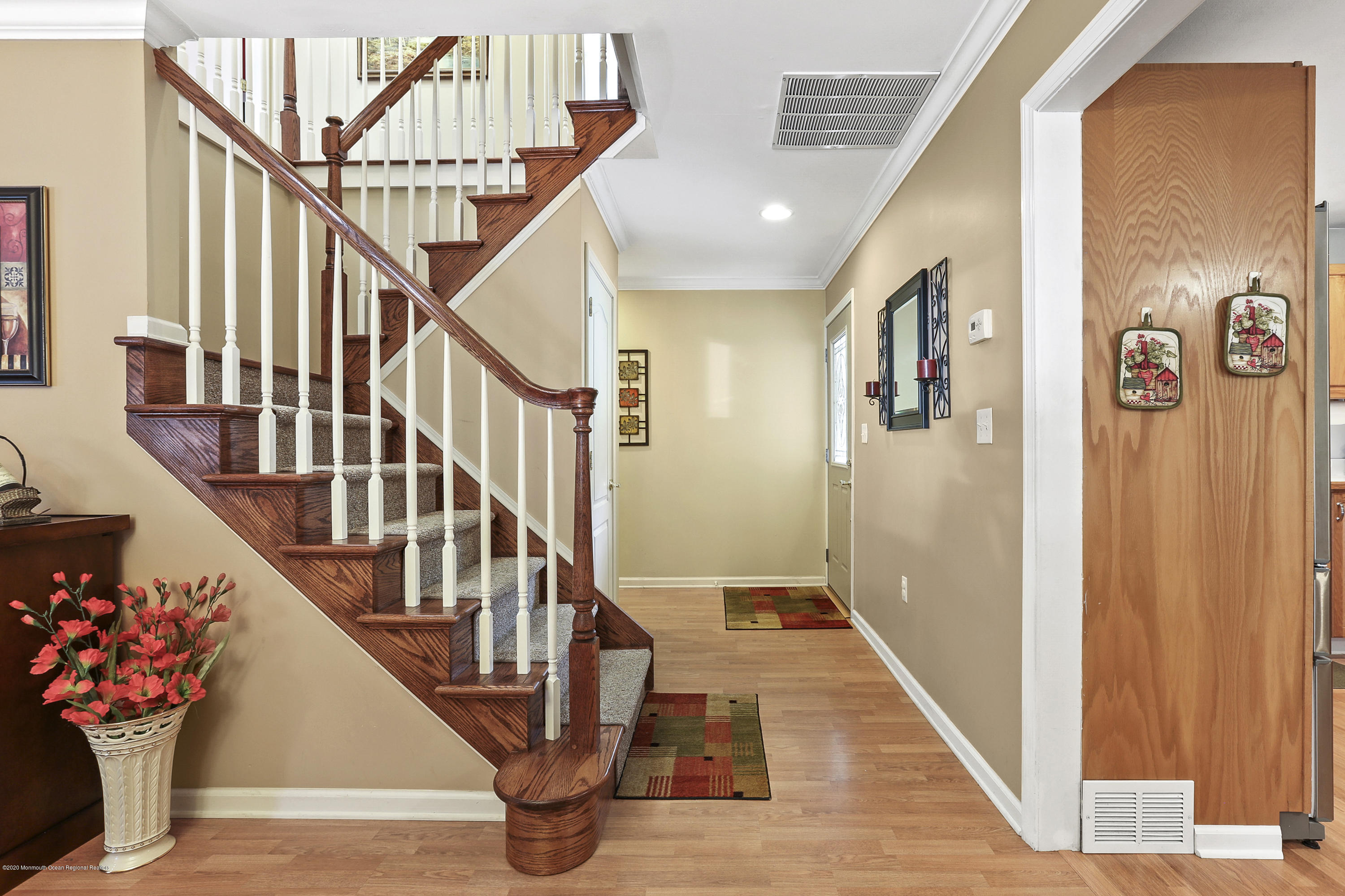 16 Donna Place Aberdeen, NJ 07747 - Photo 3 of 27 16 DONNA PLACE ENTRY STAIR VIEW FROM DIN