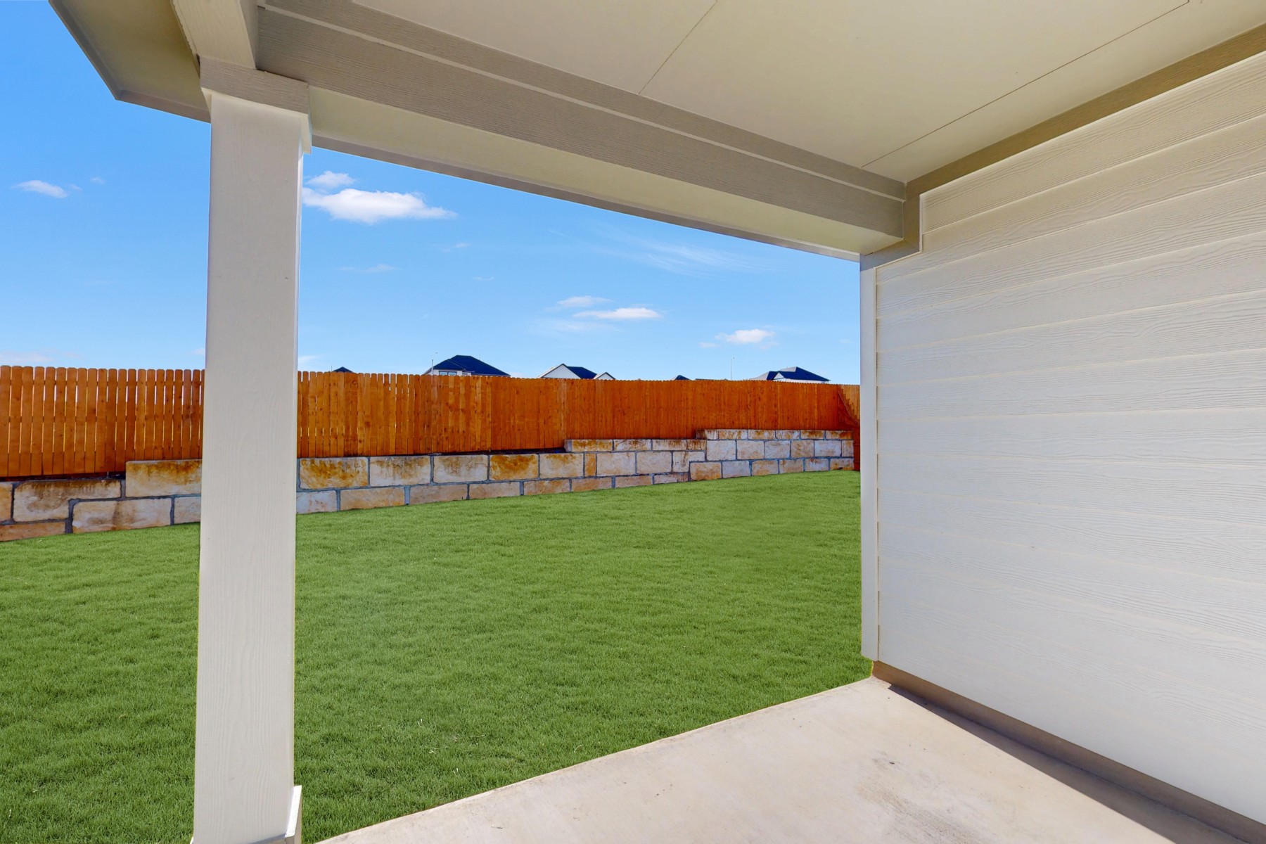 4505 Beacon Bay Drive Austin, TX 78747 - Photo 23 of 30 a view of a back yard