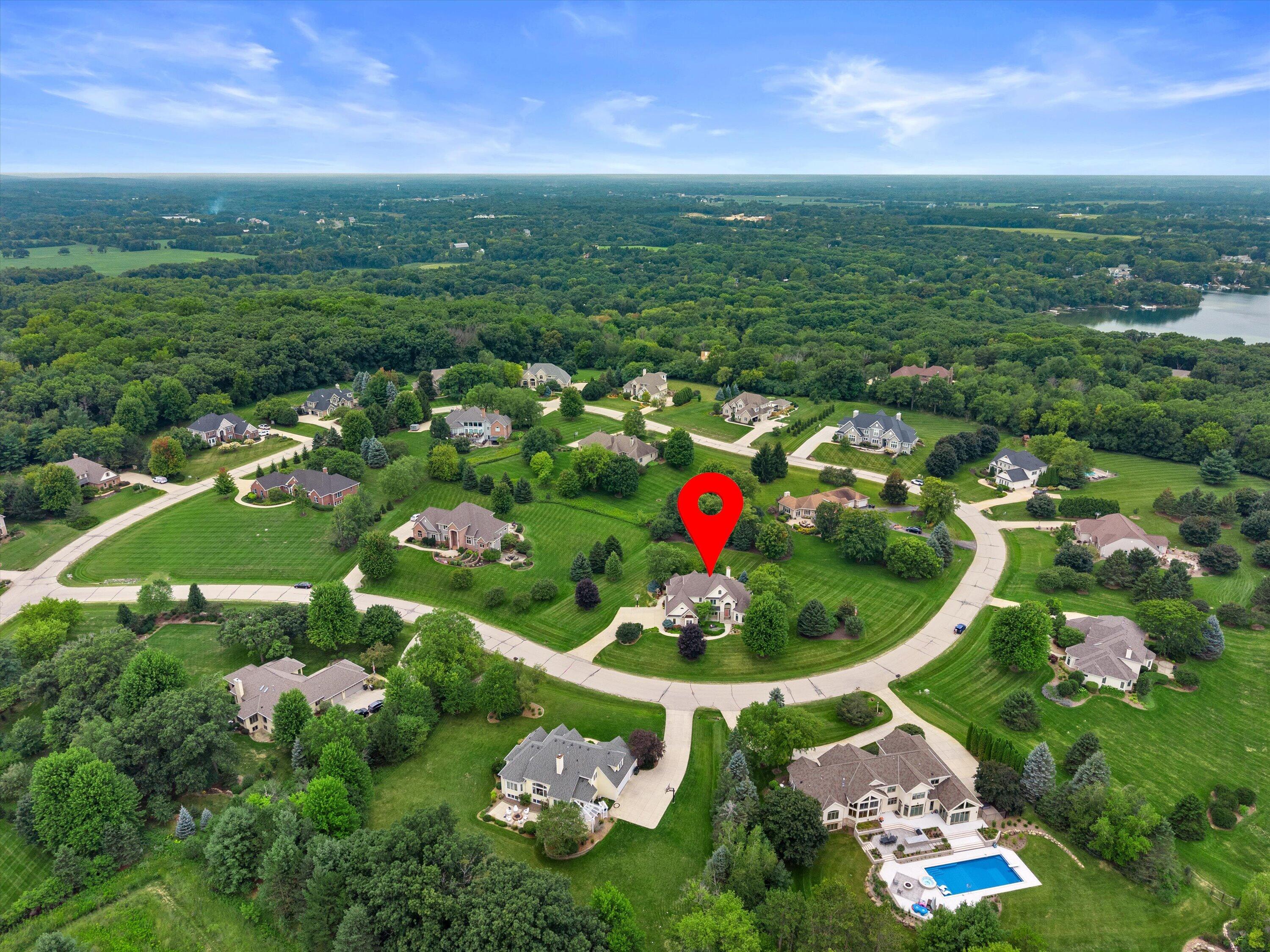 264 Steeple Pointe Circle Delafield, WI 53018 - Photo 93 of 120 Drone