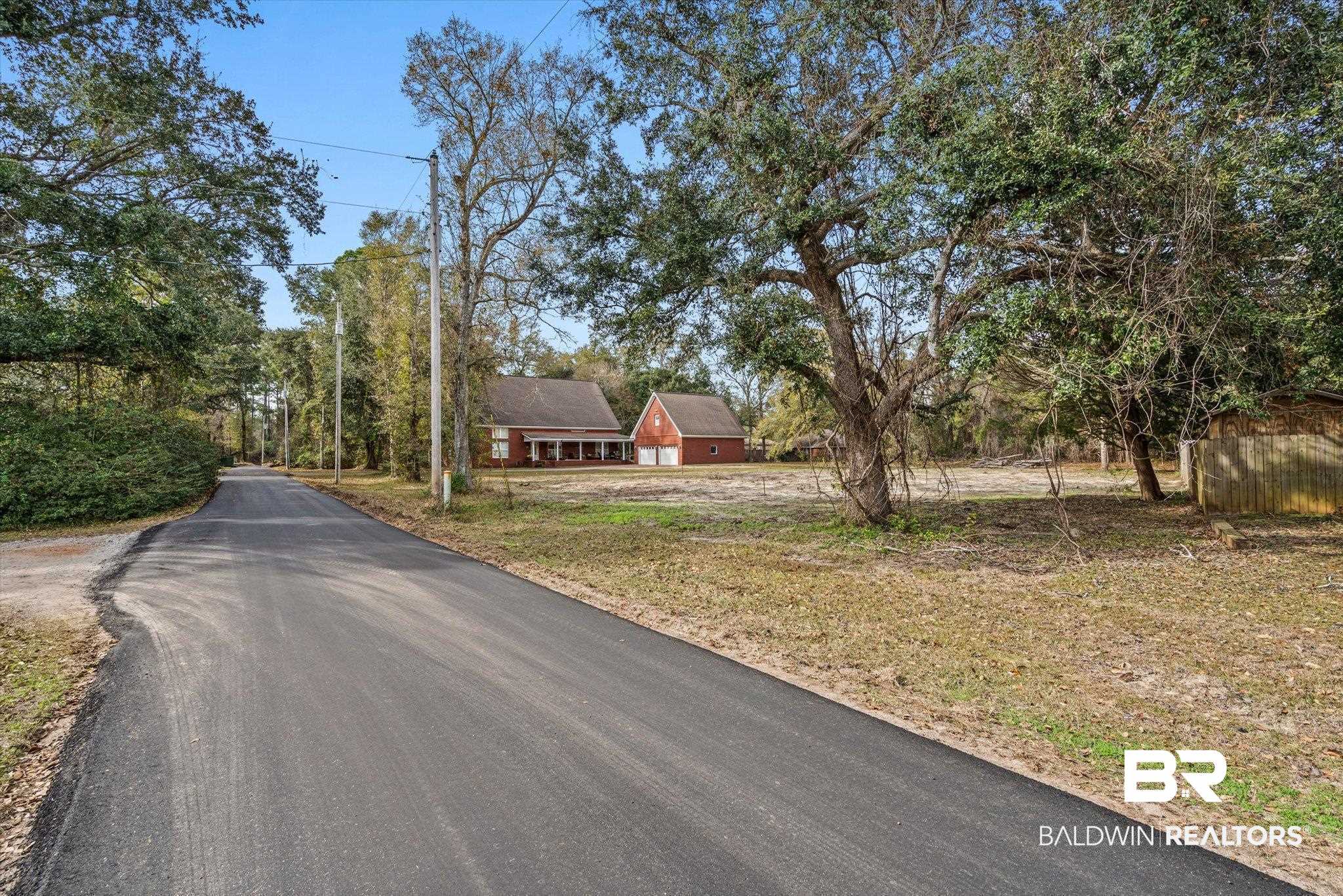17065 Britt Lane Bon Secour, AL 36511 - Photo 3 of 15 View of asphalt road