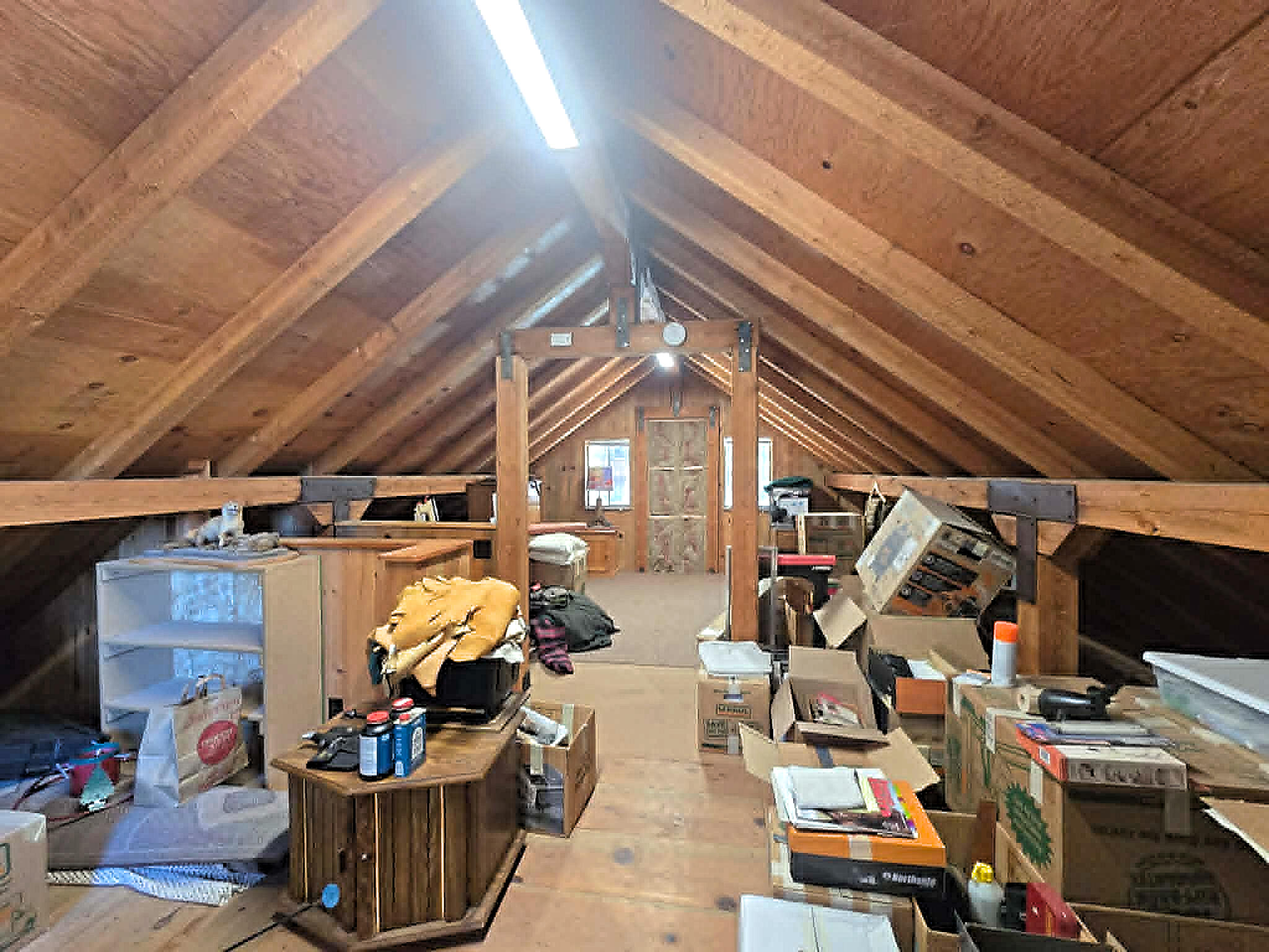836 Ulrich Road Prospect, OR 97536 - Photo 23 of 47 a view of a storage room with a lot of stuff