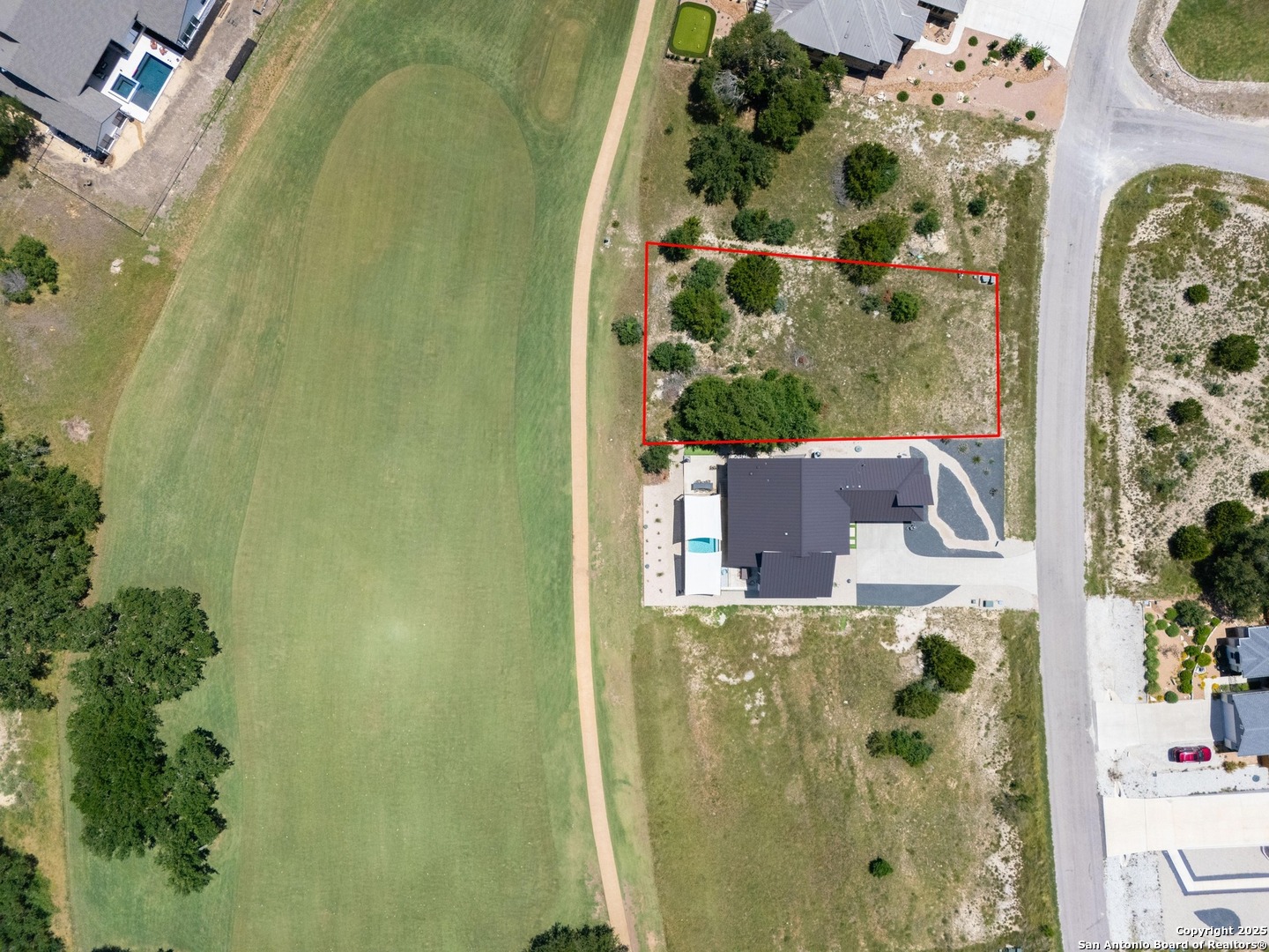 227 Lewis Todd Blanco, TX 78606 - Photo 1 of 12 an aerial view of a residential house