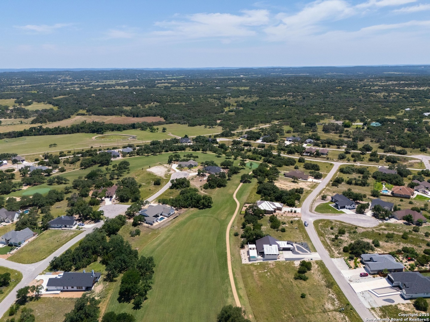227 Lewis Todd Blanco, TX 78606 - Photo 12 of 12 an aerial view of residential building with outdoor space