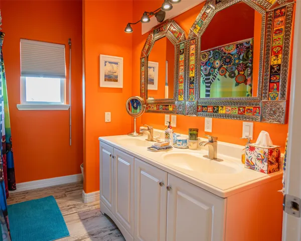 a bed room with a bed and a couch