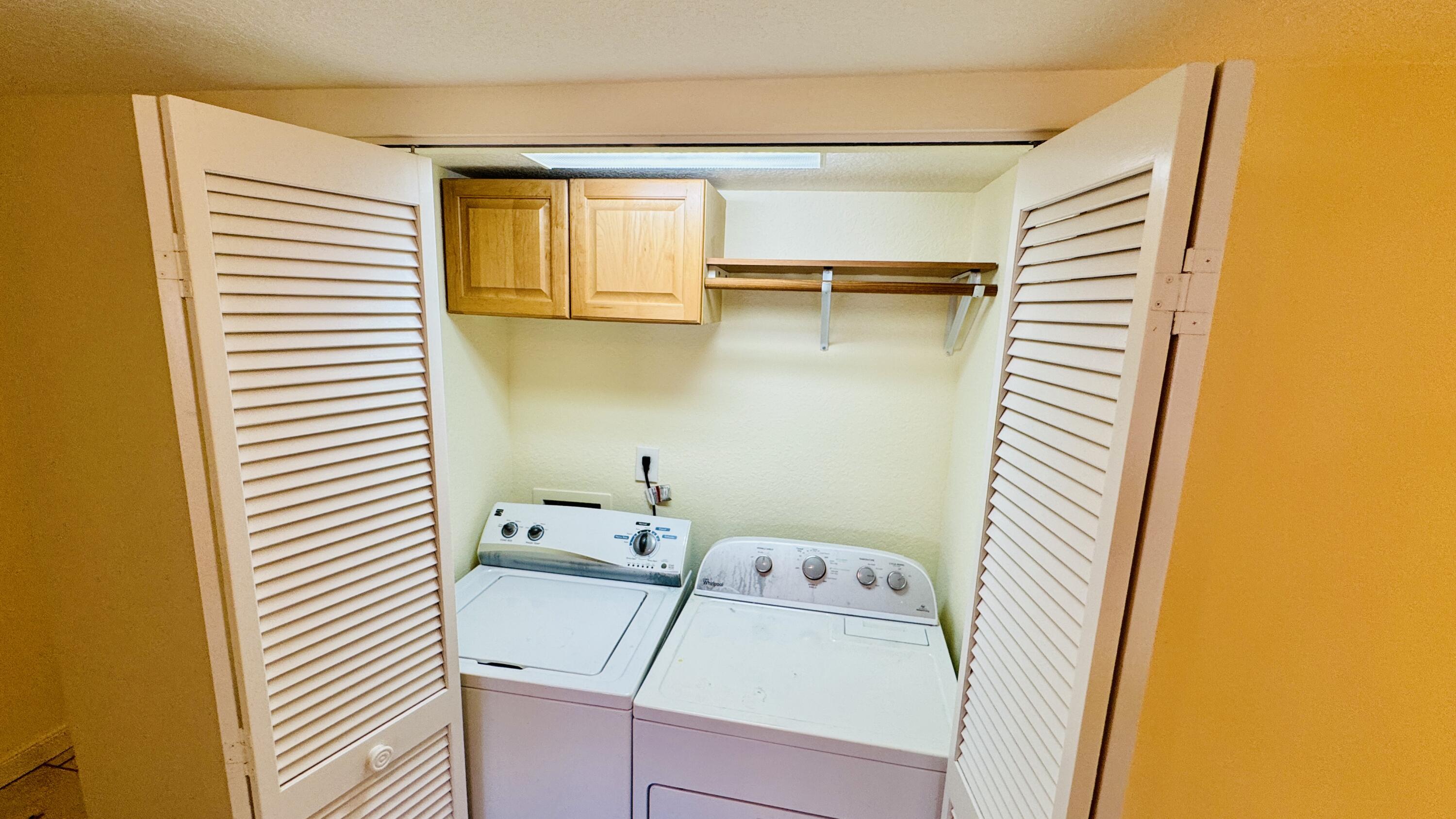 7030 Half Moon Circle, Unit 121 Hypoluxo, FL 33462 - Photo 51 of 74 Washer and Dryer
