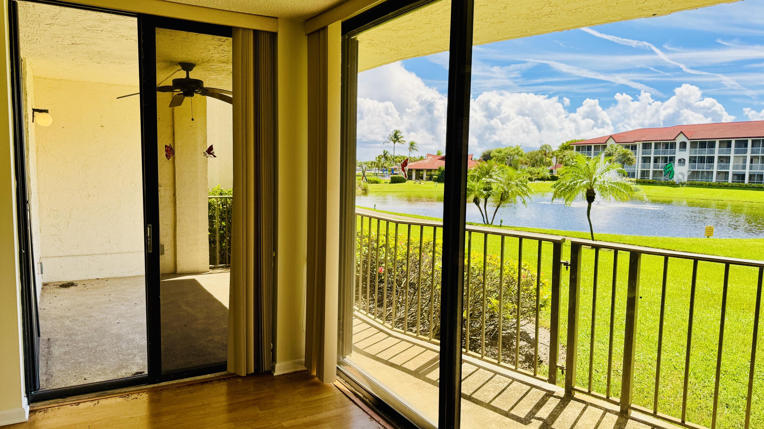 7030 Half Moon Circle, Unit 121 Hypoluxo, FL 33462 - Photo 63 of 74 Pation entrance