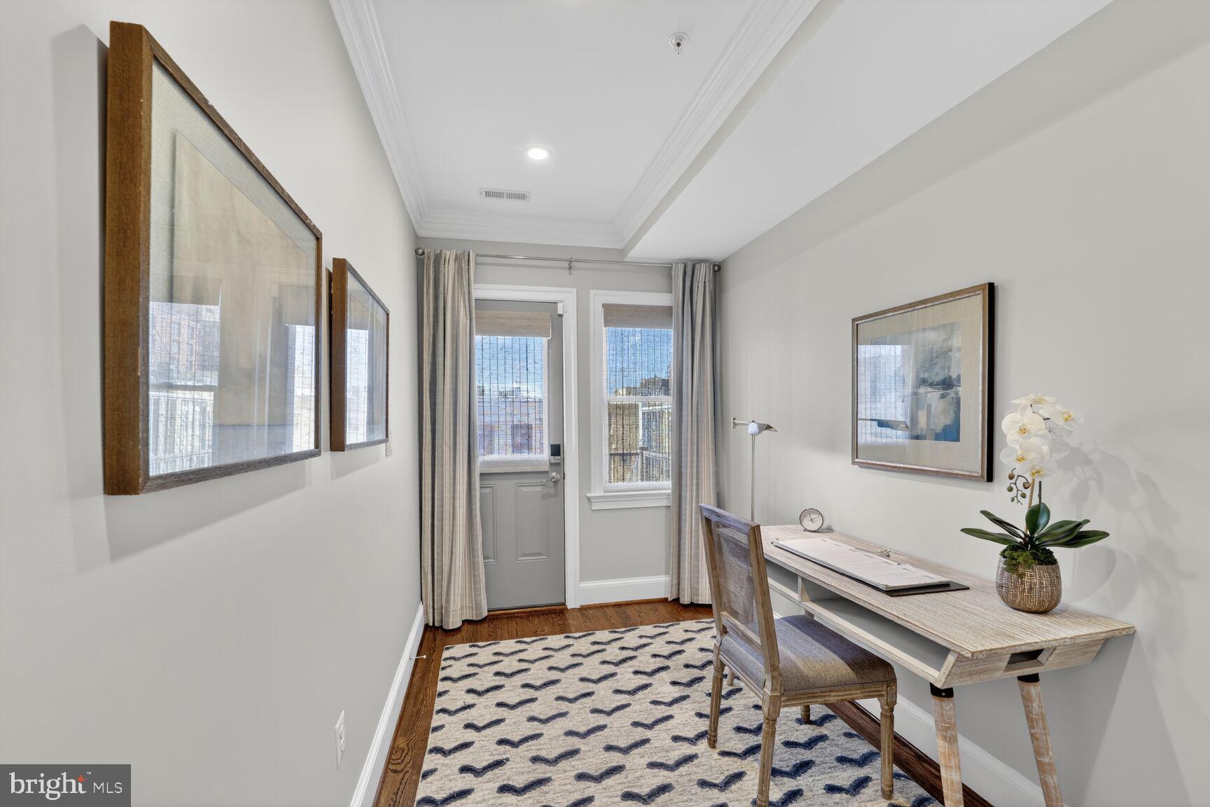 2446 Ontario Road Northwest, Unit 4 Washington, DC 20009 - Photo 17 of 65 a spacious bathroom with a sink and a mirror