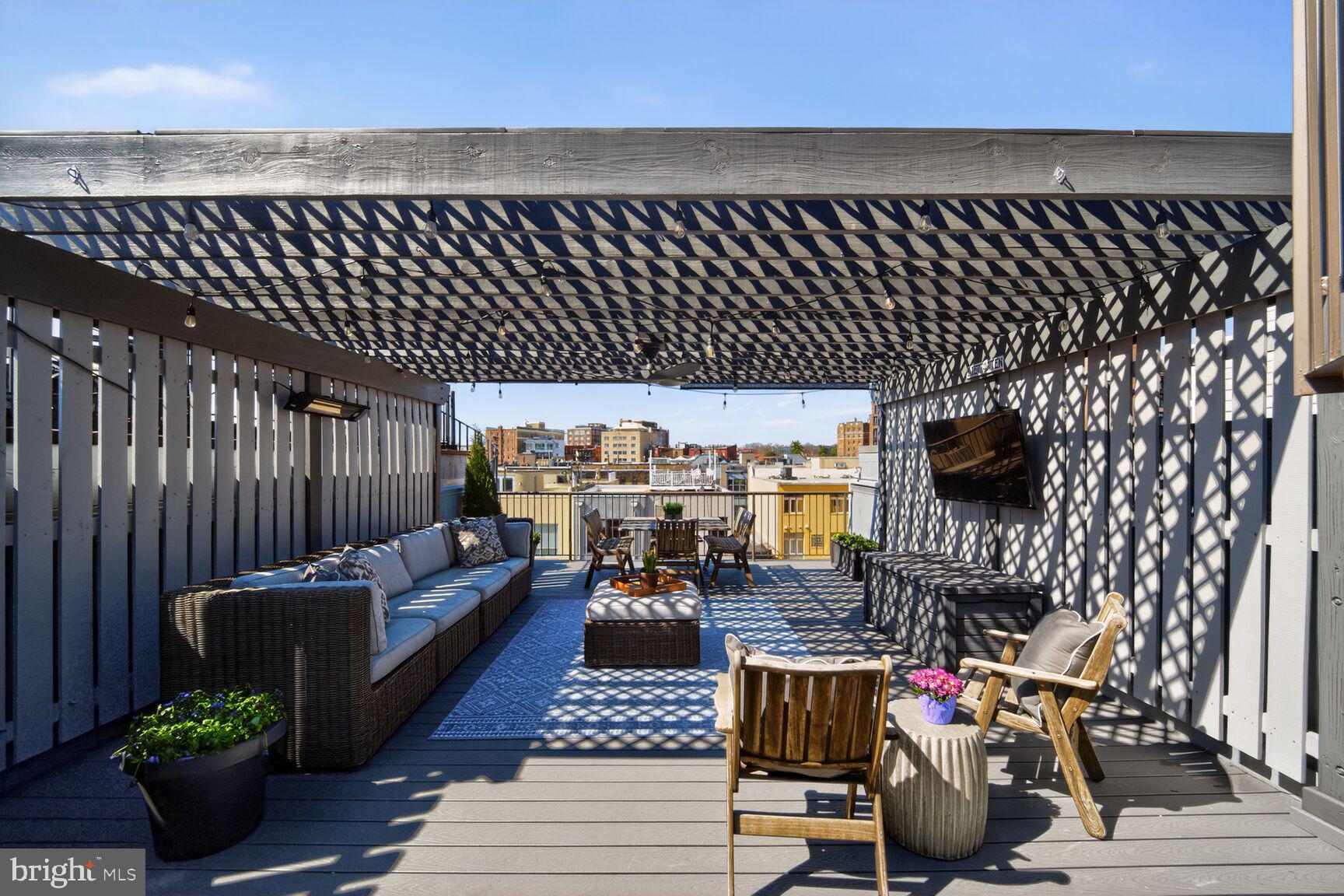 2446 Ontario Road Northwest, Unit 4 Washington, DC 20009 - Photo 36 of 65 a view of outdoor space with seating