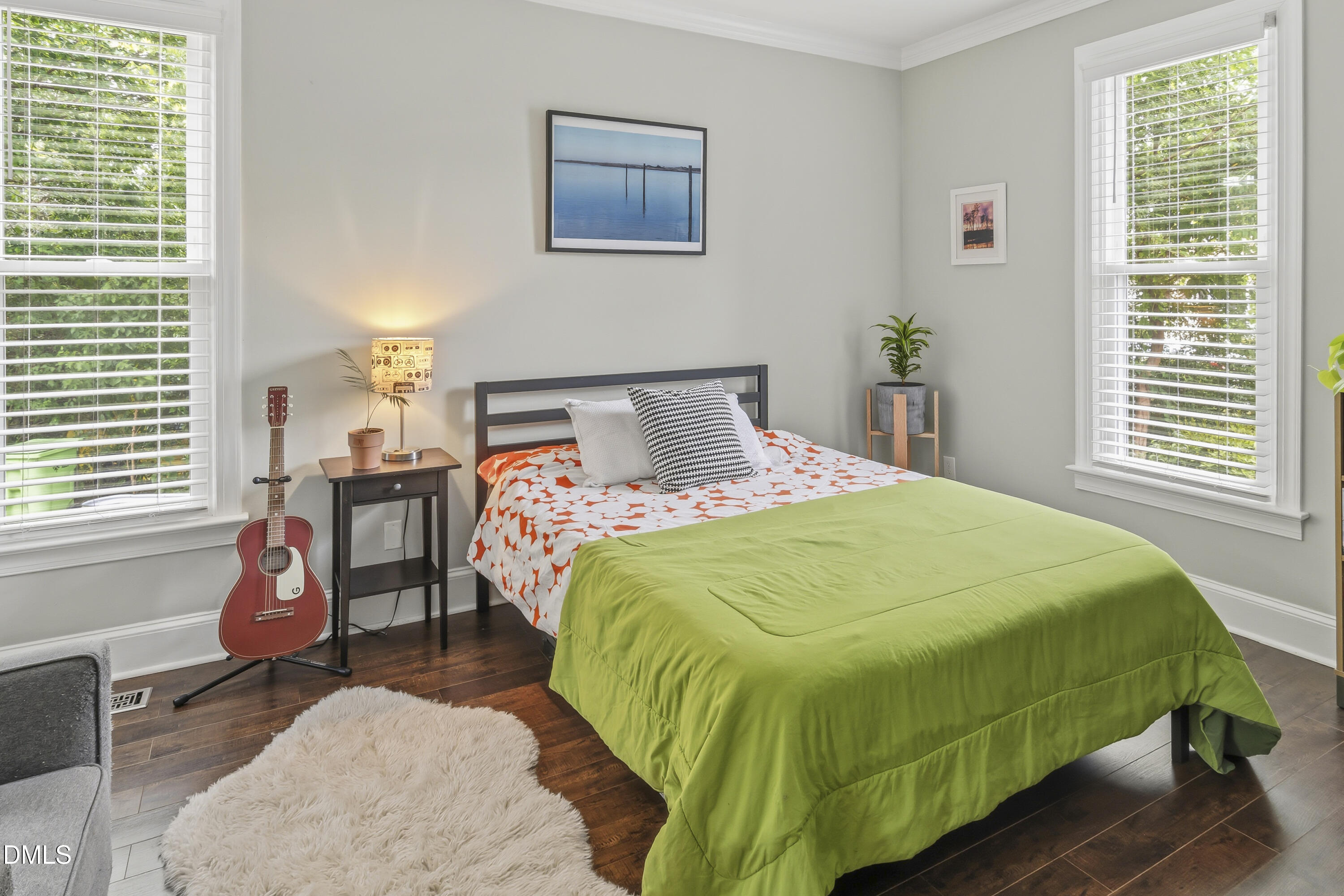 3004 West Annaley Drive Raleigh, NC 27604 - Photo 26 of 44 a bedroom with a bed chair and a window