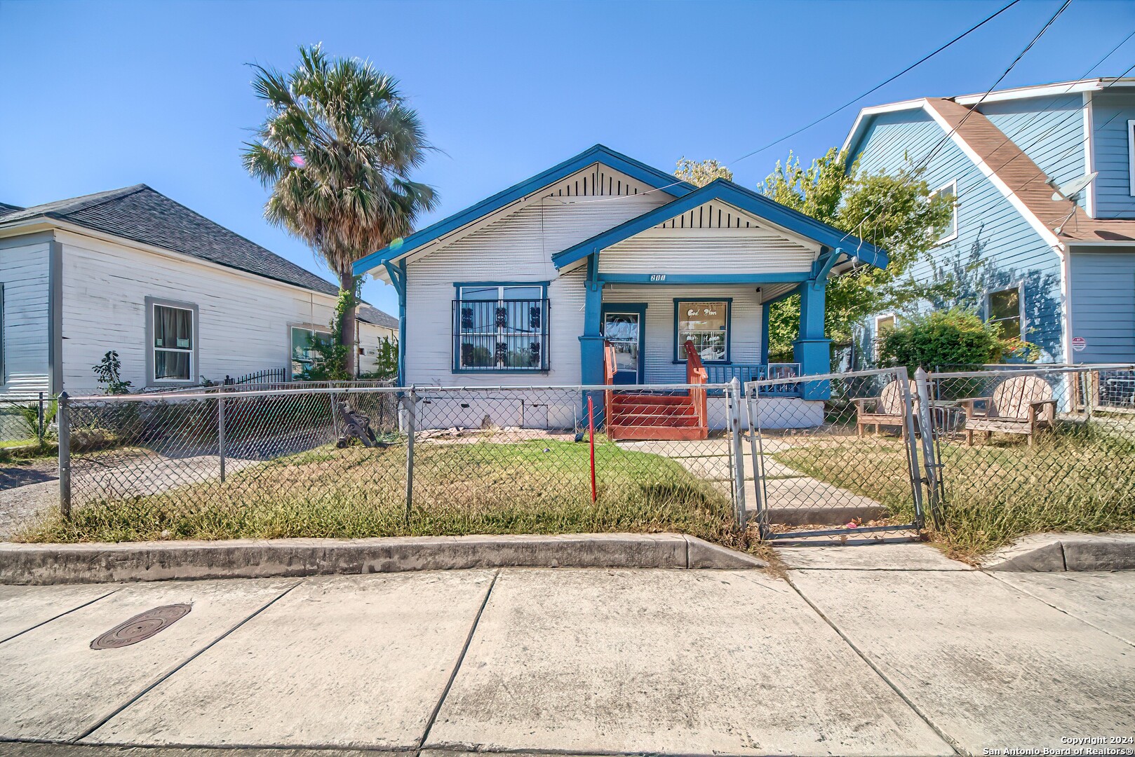 211 Blanco Road San Antonio, TX 78212 - Photo 2 of 34 front view of a house with a patio