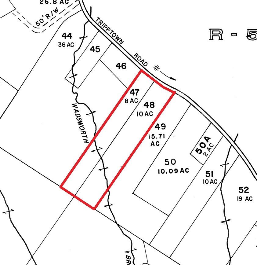 18-acres Tripptown Road Hiram, ME 04041 - Photo 1 of 11 18 Acre Tax Map Photo