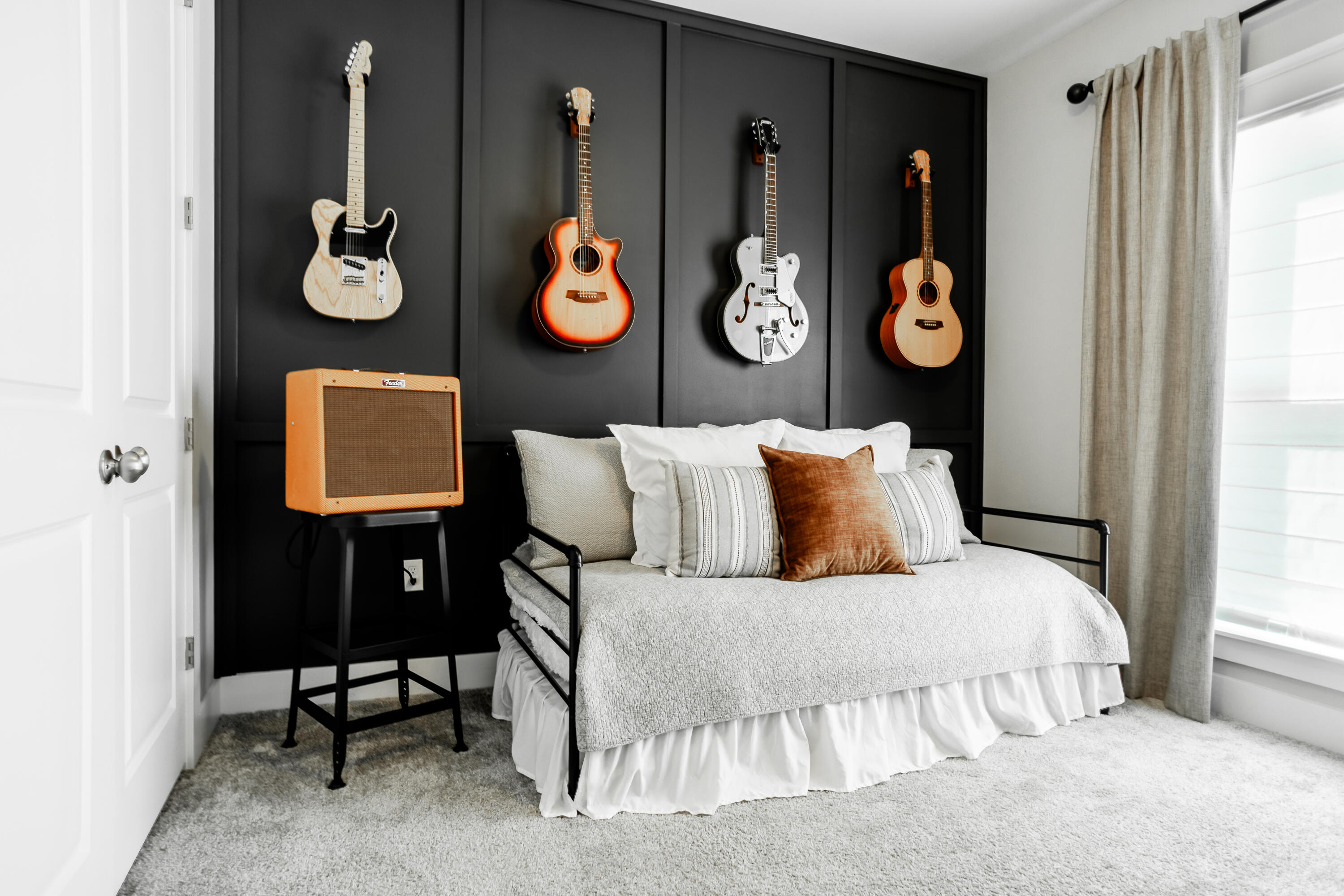 92 Bayou Edge Landing Santa Rosa Beach, FL 32459 - Photo 15 of 43 a bedroom with a bed and painting on the wall