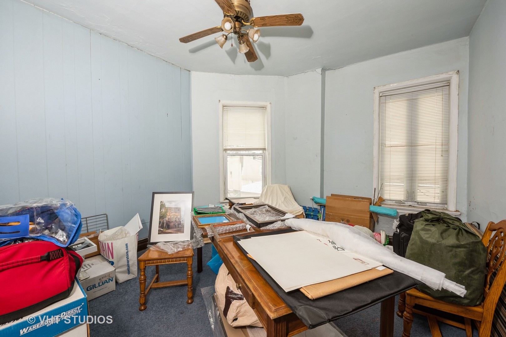 512 North Leavitt Street Chicago, IL 60612 - Photo 9 of 14 a view of a workspace with furniture and window