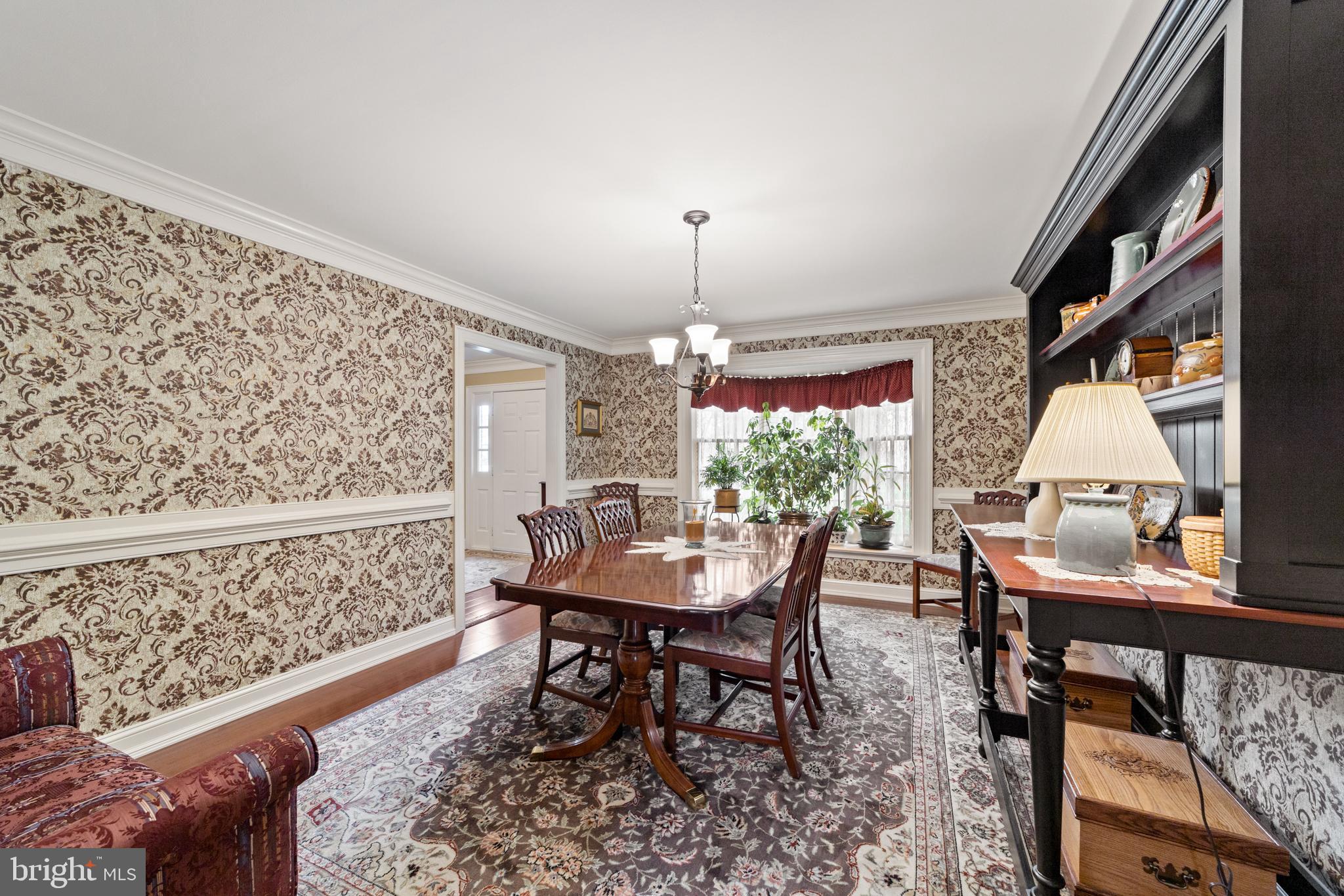 368 Flint Road Langhorne, PA 19047 - Photo 7 of 32 Formal Dining Room with Bay Window