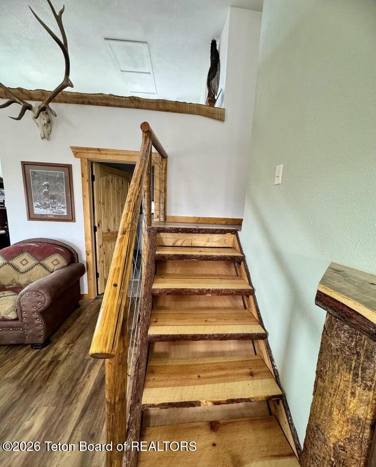 122 Merrimac Trail Pinedale, WY 82941 - Photo 28 of 45 Stairs to upper landing