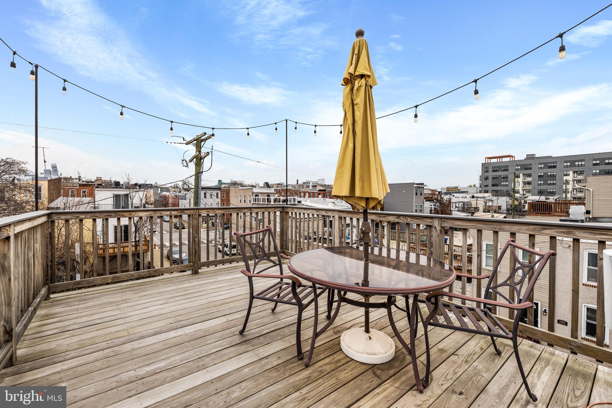 1637 Clarkson Street Baltimore, MD 21230 - Photo 32 of 46 Roof deck