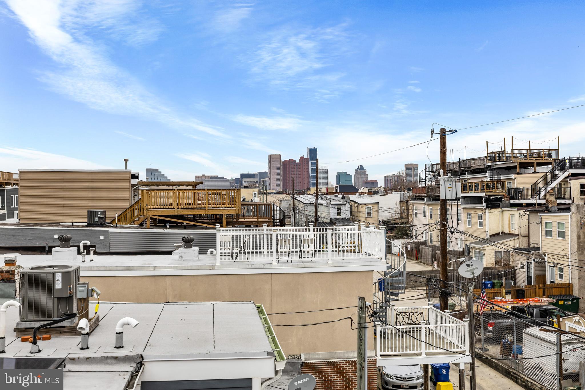 1637 Clarkson Street Baltimore, MD 21230 - Photo 35 of 46 Views from roof deck