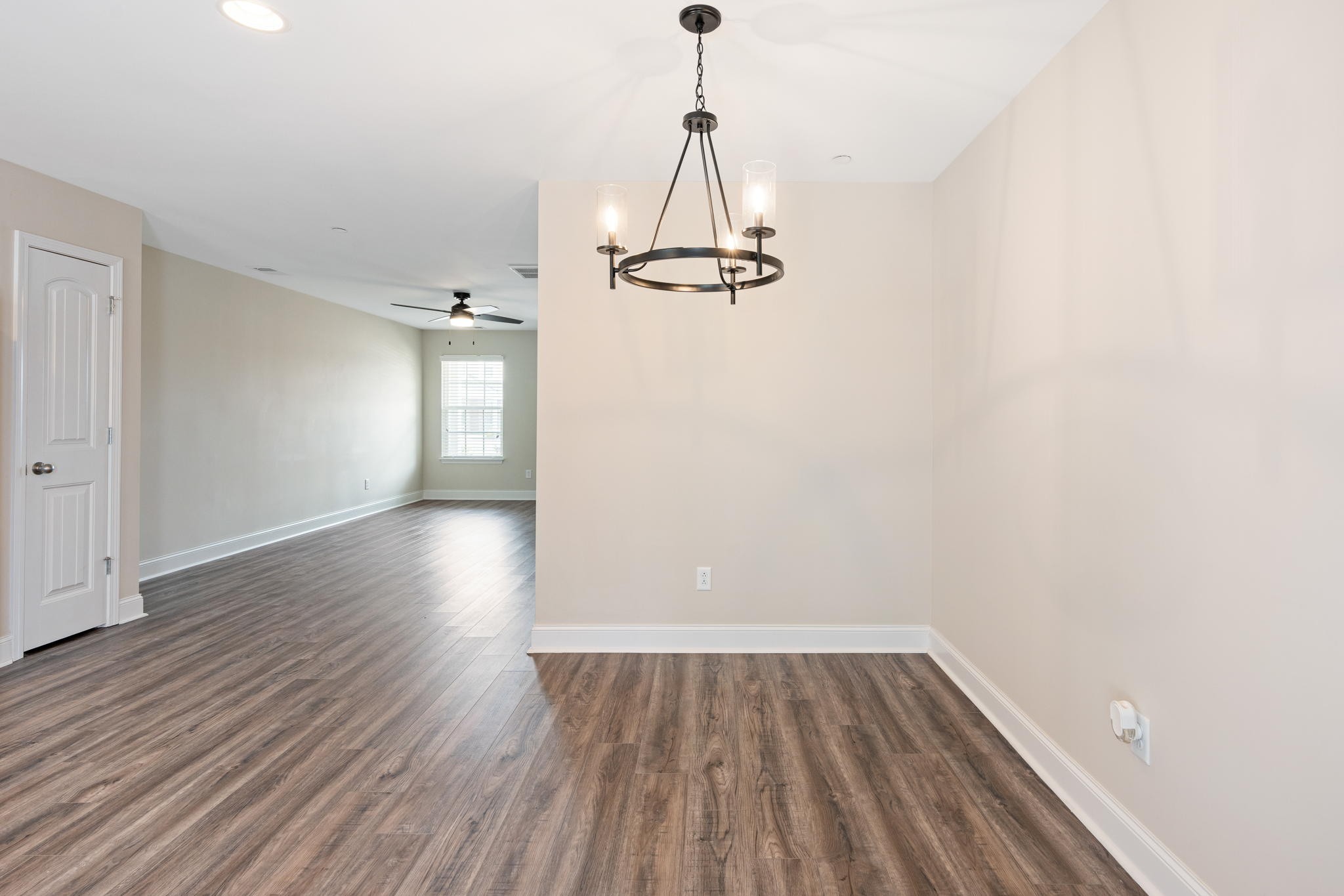 2034 Downstream Drive Ashland City, TN 37015 - Photo 19 of 23 a view of a room with wooden floor ceiling fan