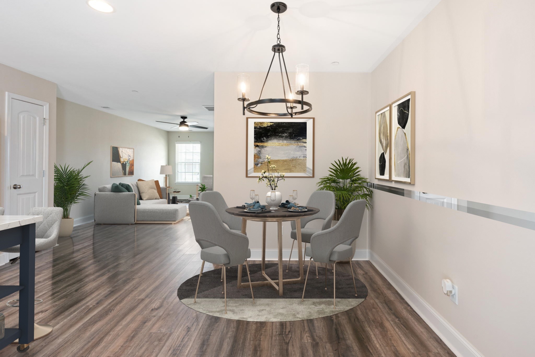2034 Downstream Drive Ashland City, TN 37015 - Photo 6 of 23 a view of a livingroom with furniture and a table