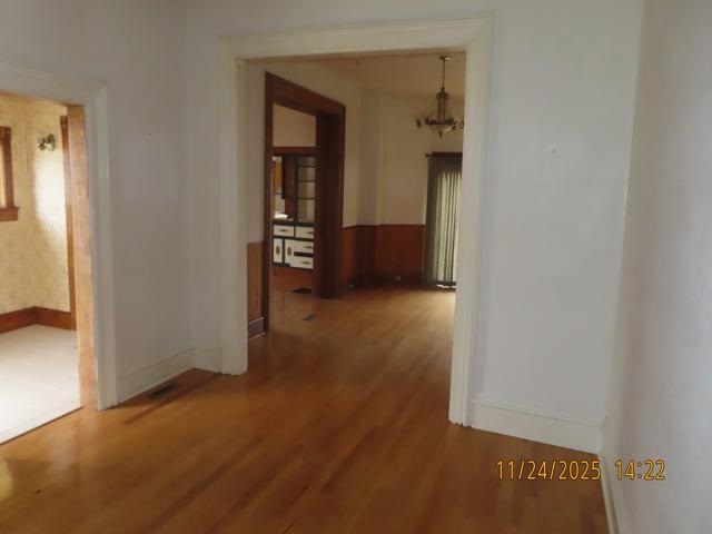 103 1st Street Bradford, IL 61421 - Photo 18 of 48 wooden floor in an empty room