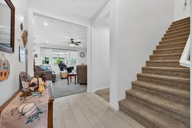 a view of a workspace with furniture