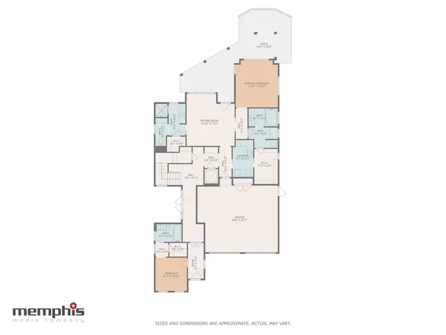 a picture of floor plan