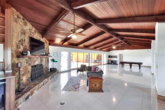 a bathroom with a sink vanity and a mirror
