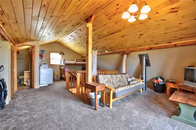 a view of an outdoor space with seating area