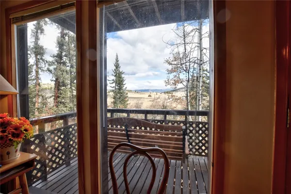 a view of a city from a window