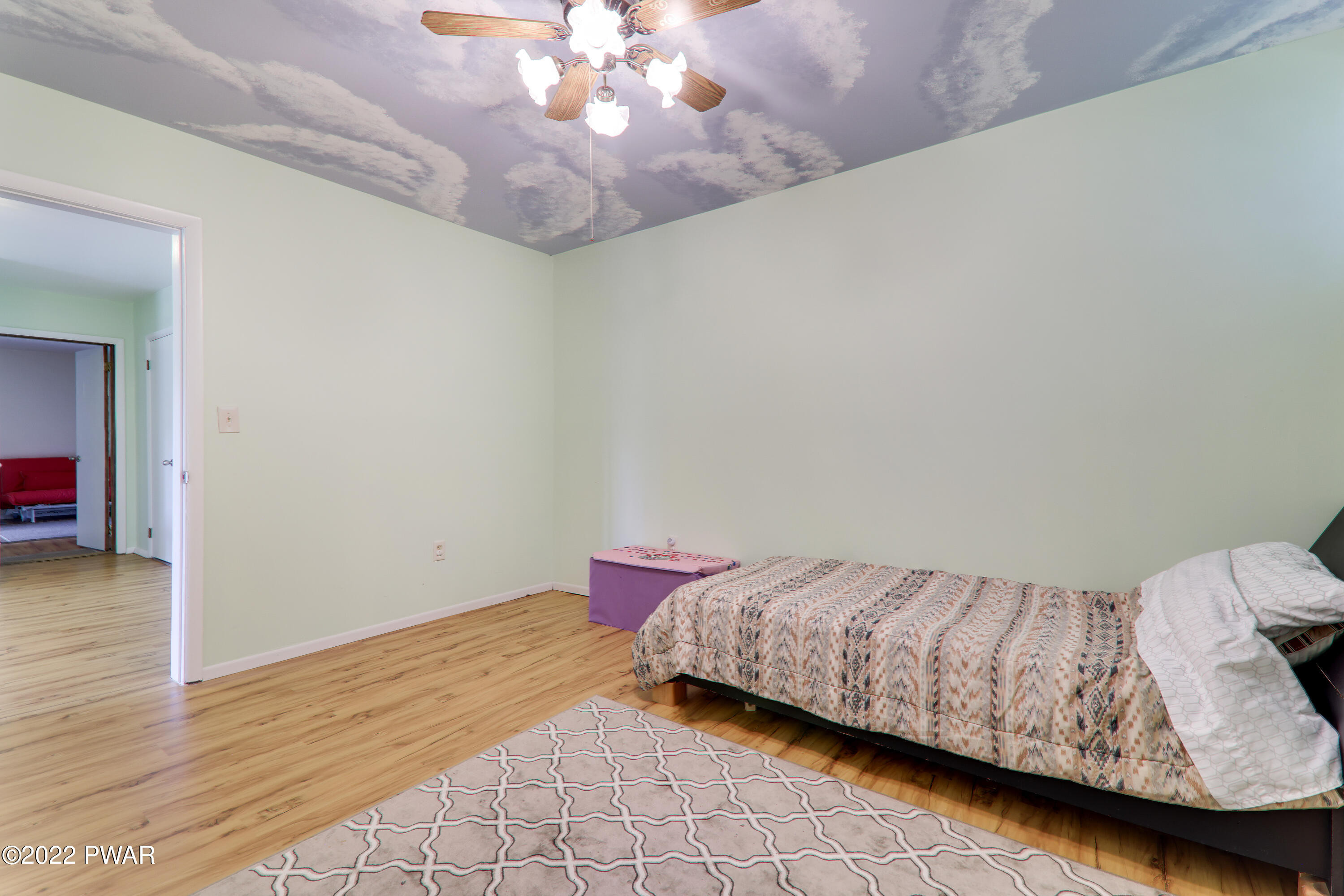357 Lake Russell Road Newfoundland, PA 18445 - Photo 32 of 63 Lower Level Bedroom 3