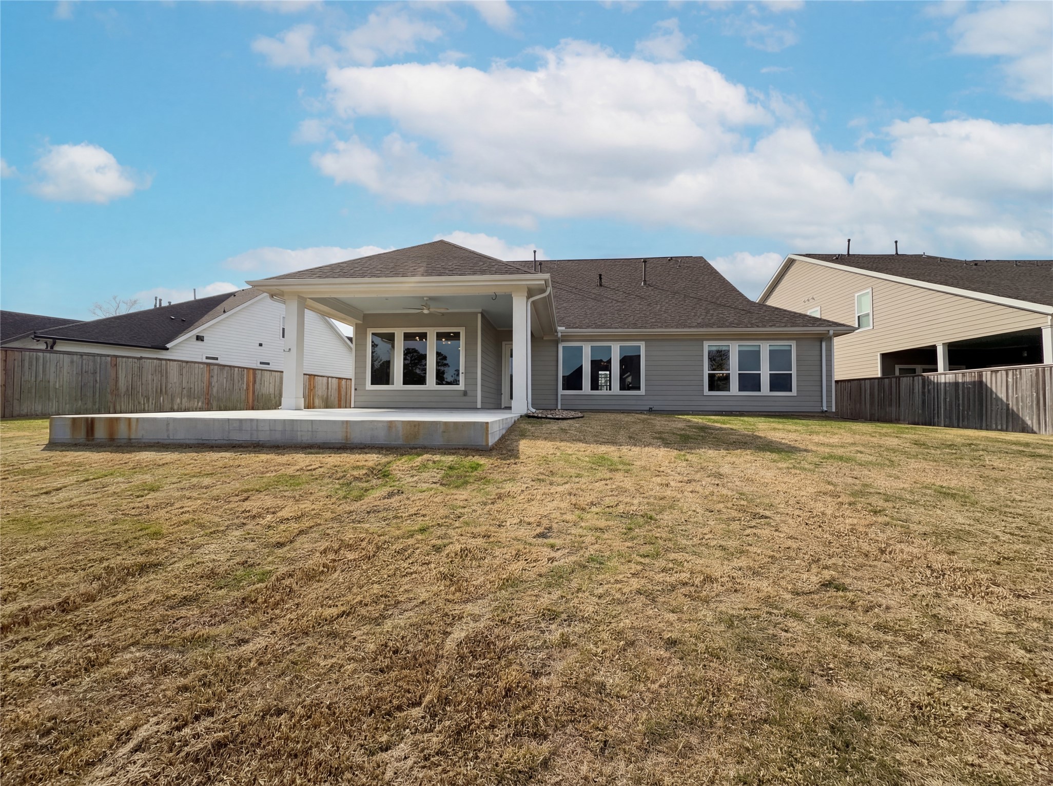 2333 Goldenglade Drive Conroe, TX 77384 - Photo 5 of 21 a front view of a house with a yard