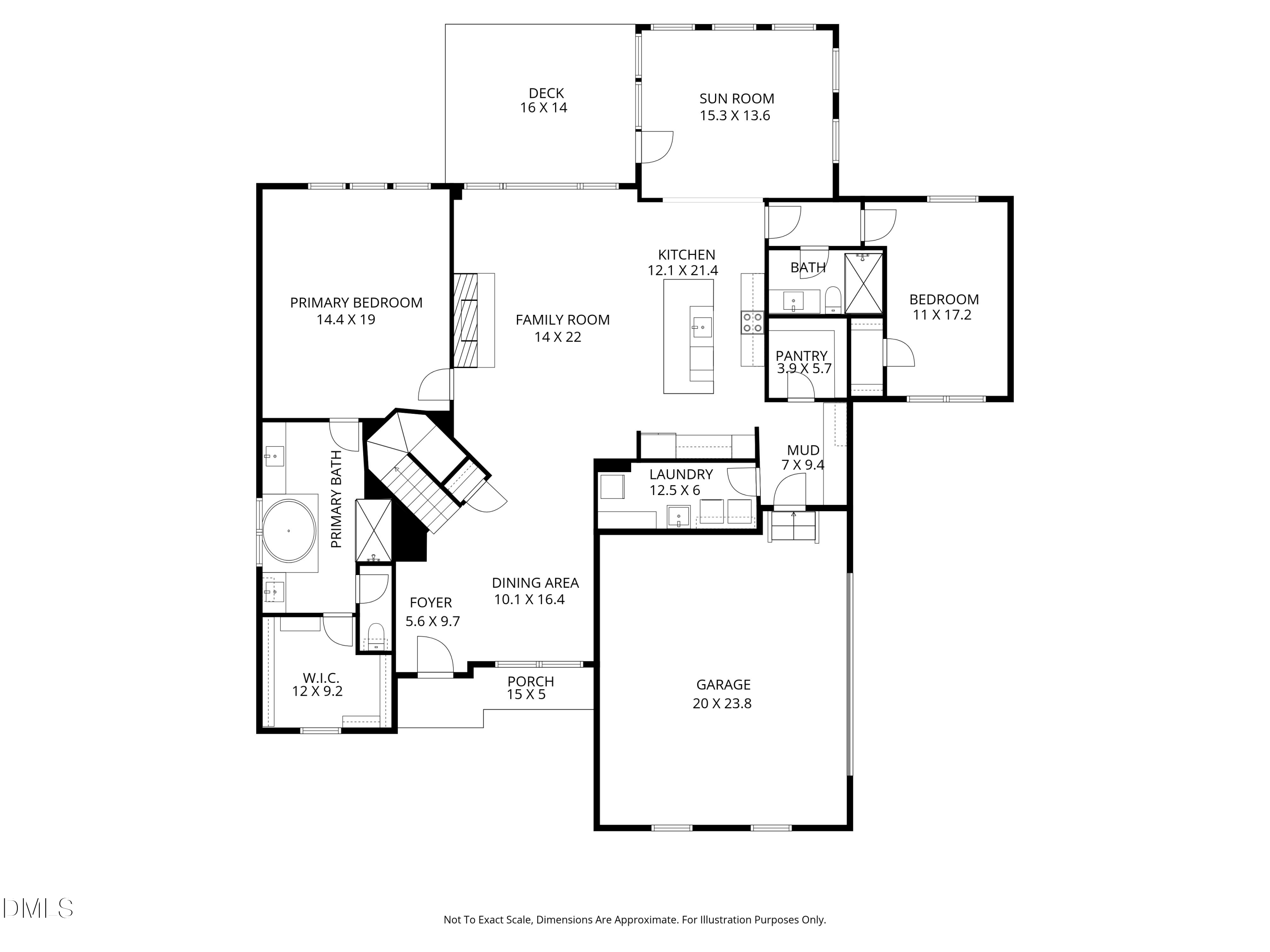 1324 Spicer Lane Rolesville, NC 27571 - Photo 57 of 59 a picture of a floor plan