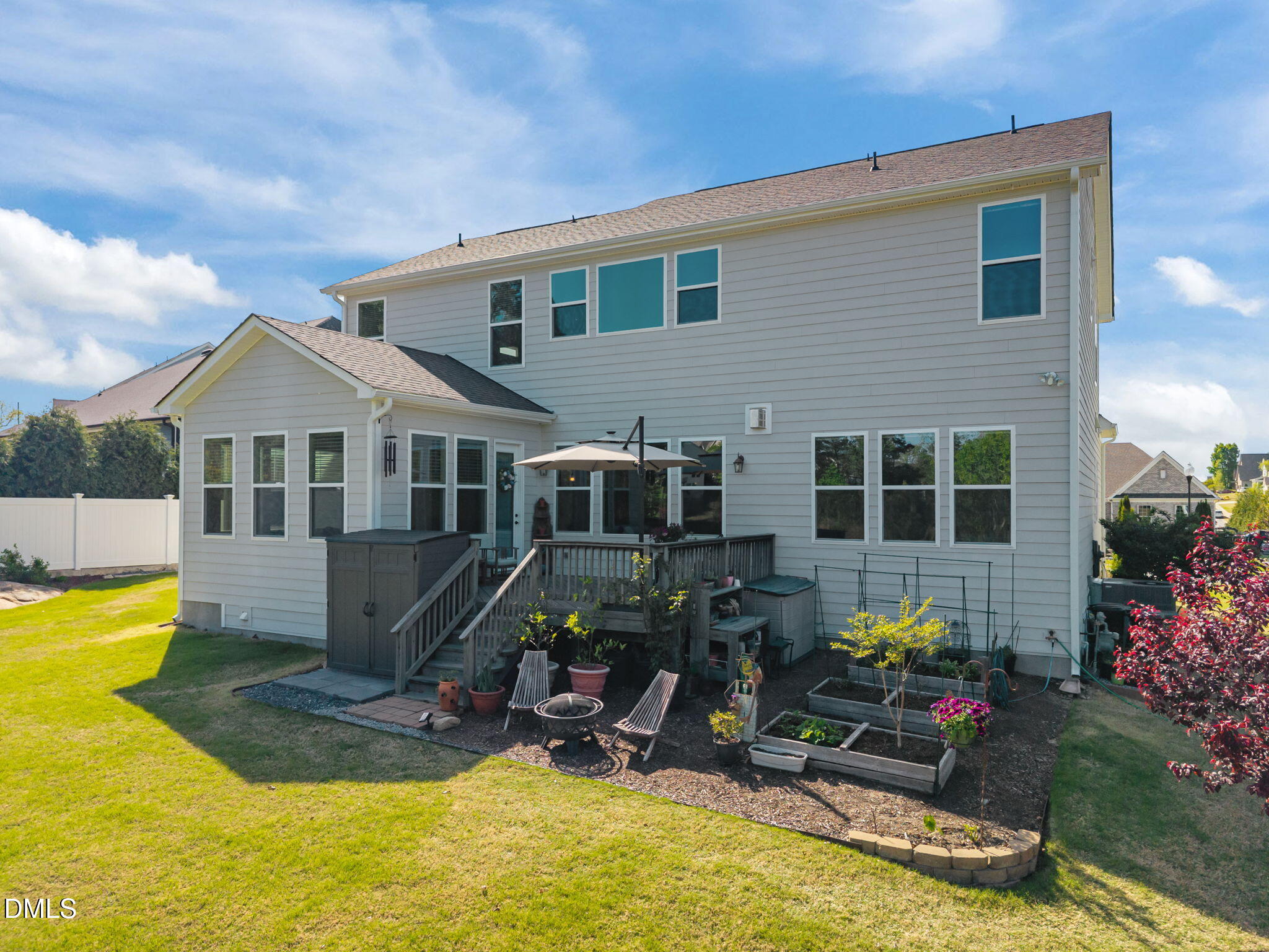 1324 Spicer Lane Rolesville, NC 27571 - Photo 47 of 59 a view of a house with swimming pool and sitting area
