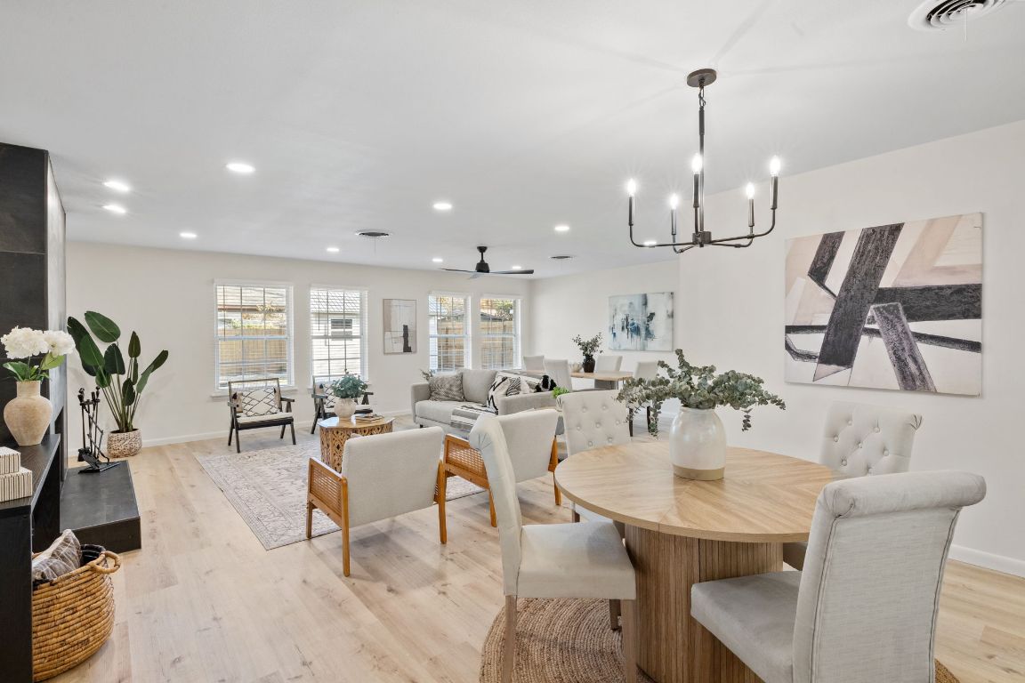 3012 Hunt Trail Austin, TX 78757 - Photo 10 of 29 a very nice looking dining room with a table and chairs