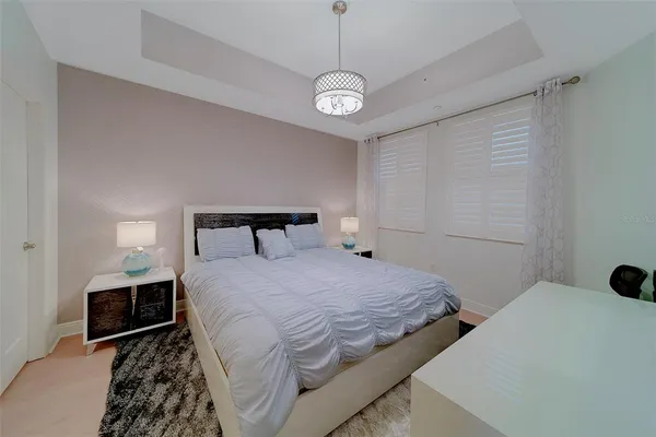 a view of a city with tall buildings