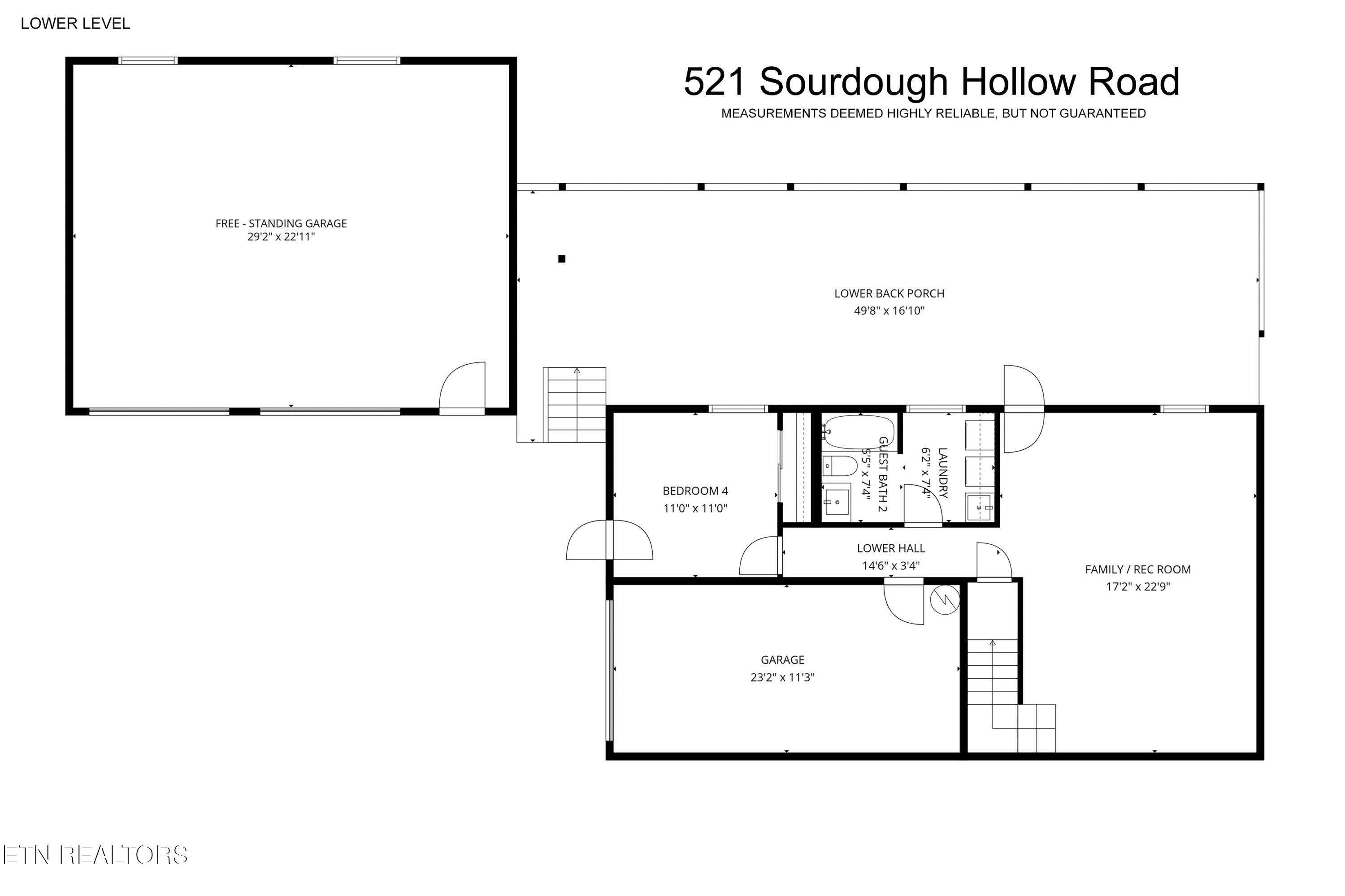521 Sourdough Hollow Road Kodak, TN 37764 - Photo 50 of 50 50_SourdoughHollowRoad_521_FoorPlan-Lowe