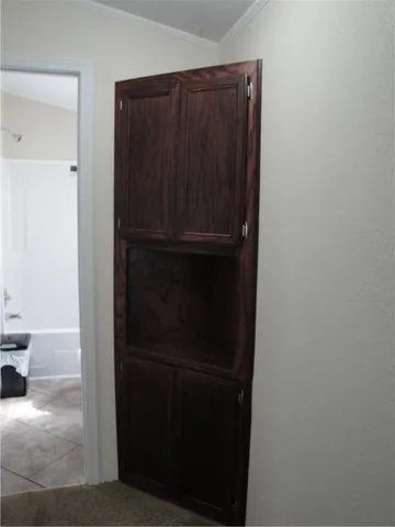 a view of walk in closet