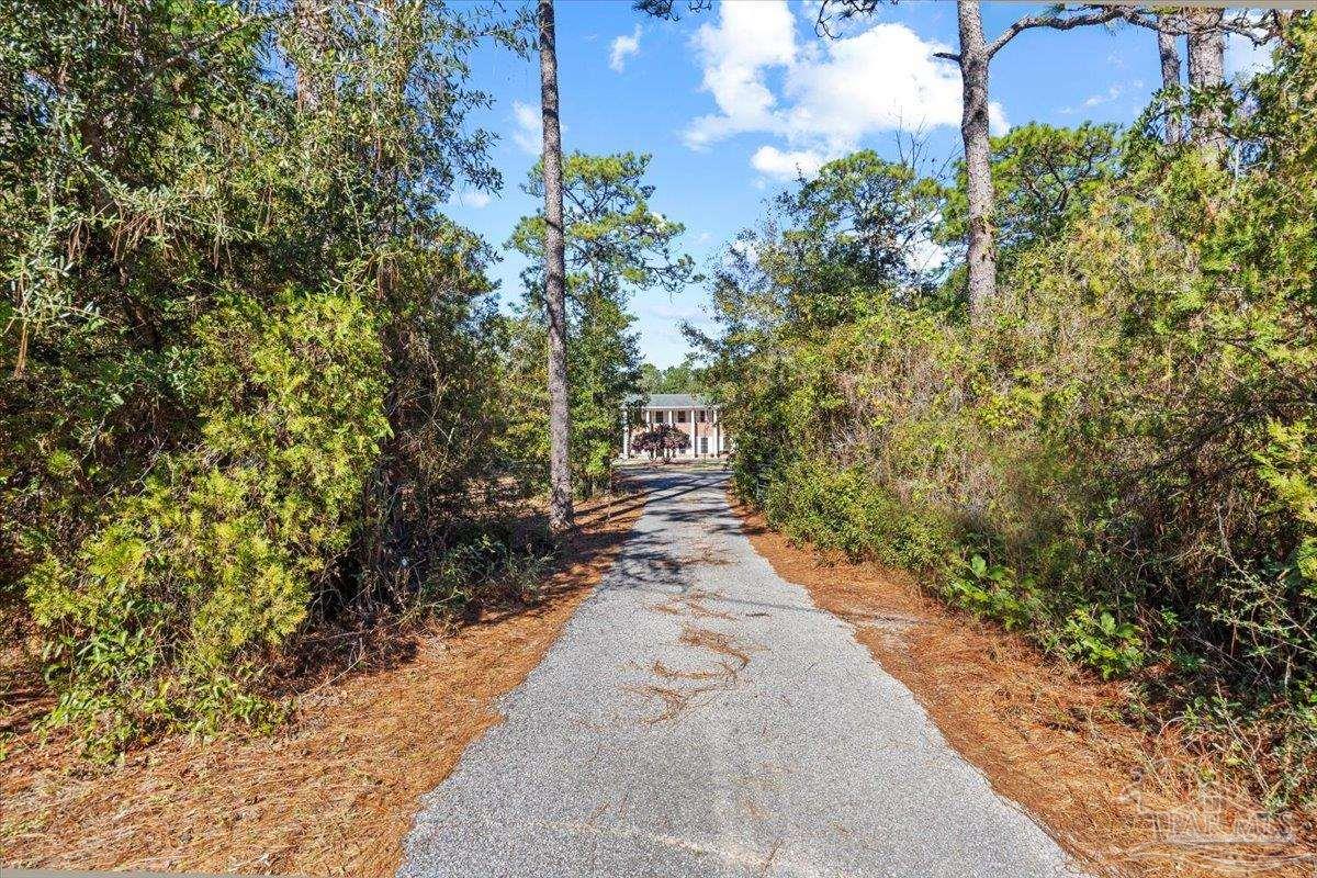 5560 Willard Norris Road Milton, FL 32570 - Photo 4 of 58 a view of a pathway both side of house