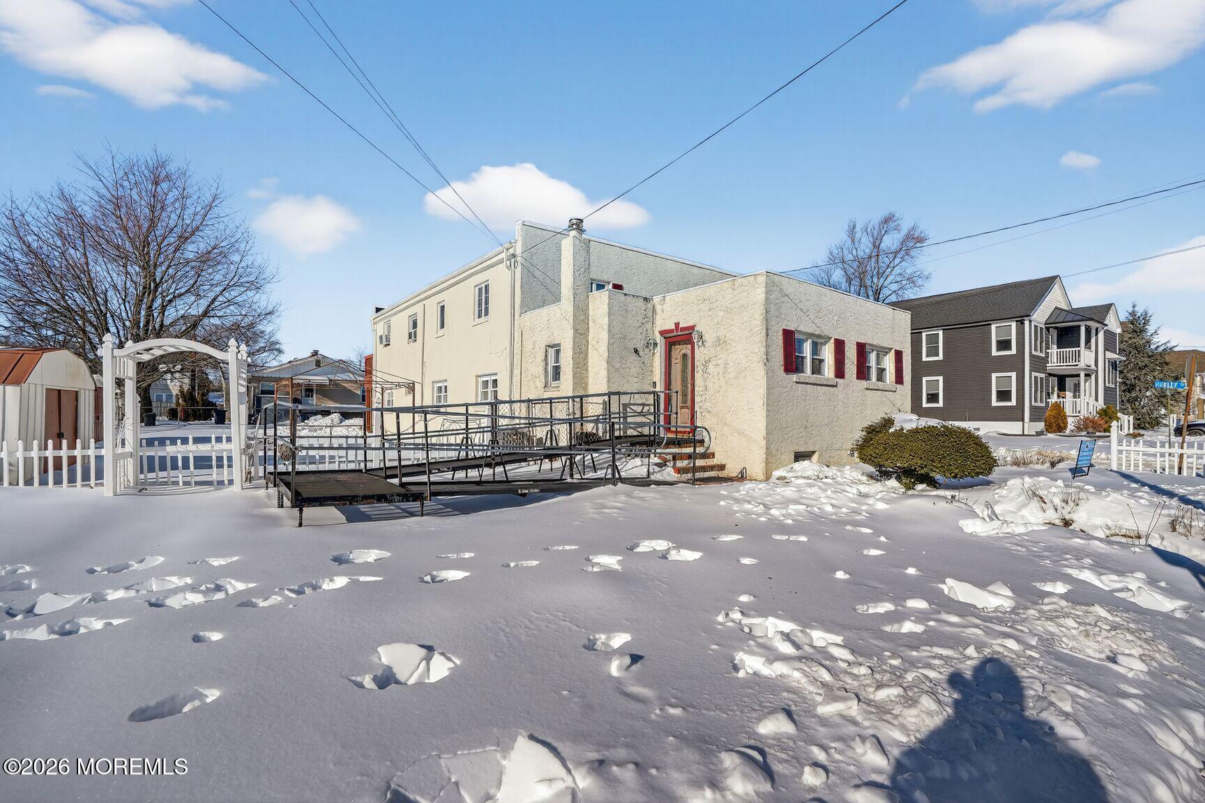 9 Hurley Street Keyport, NJ 07735 - Photo 20 of 22 a view of street with lots of swings and slides