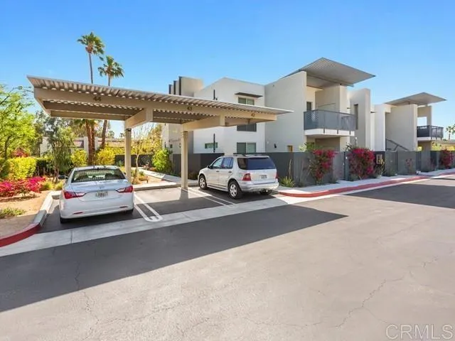a view of street with cars