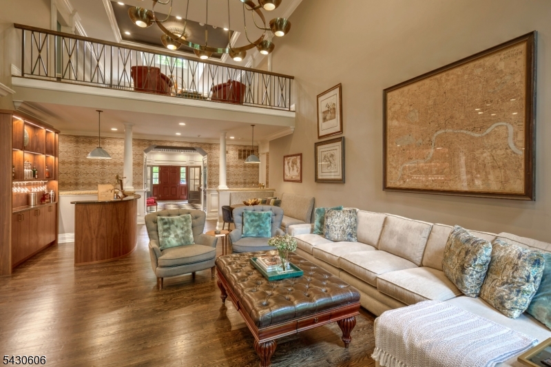 5 Burnett Road Mendham, NJ 07945 - Photo 6 of 50 a living room with furniture and wooden floor