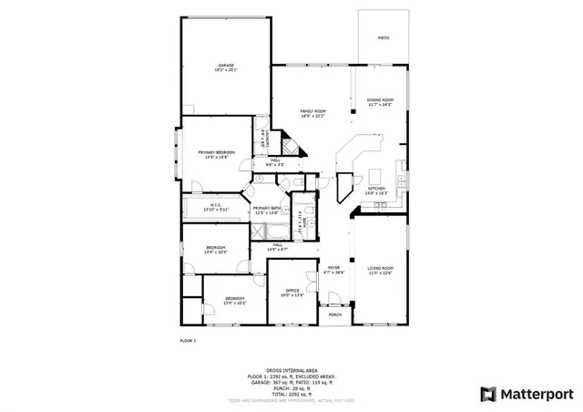 a picture of floor plan