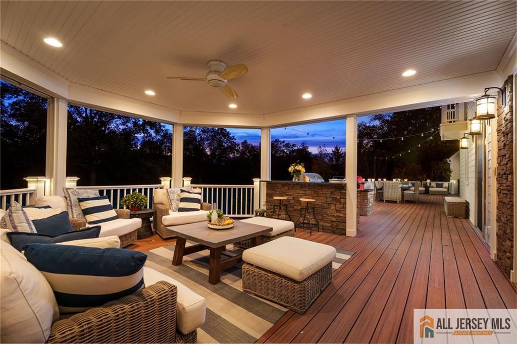 213 Cranbury Neck Road Plainsboro, NJ 08512 - Photo 46 of 52 a living room with furniture and a large window