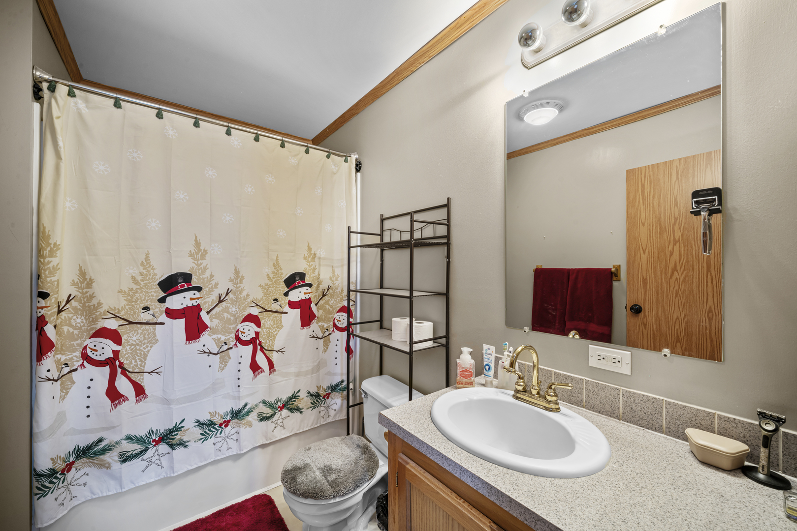 627 German Road Paw Paw, IL 61353 - Photo 17 of 45 a bathroom with a sink toilet and shower
