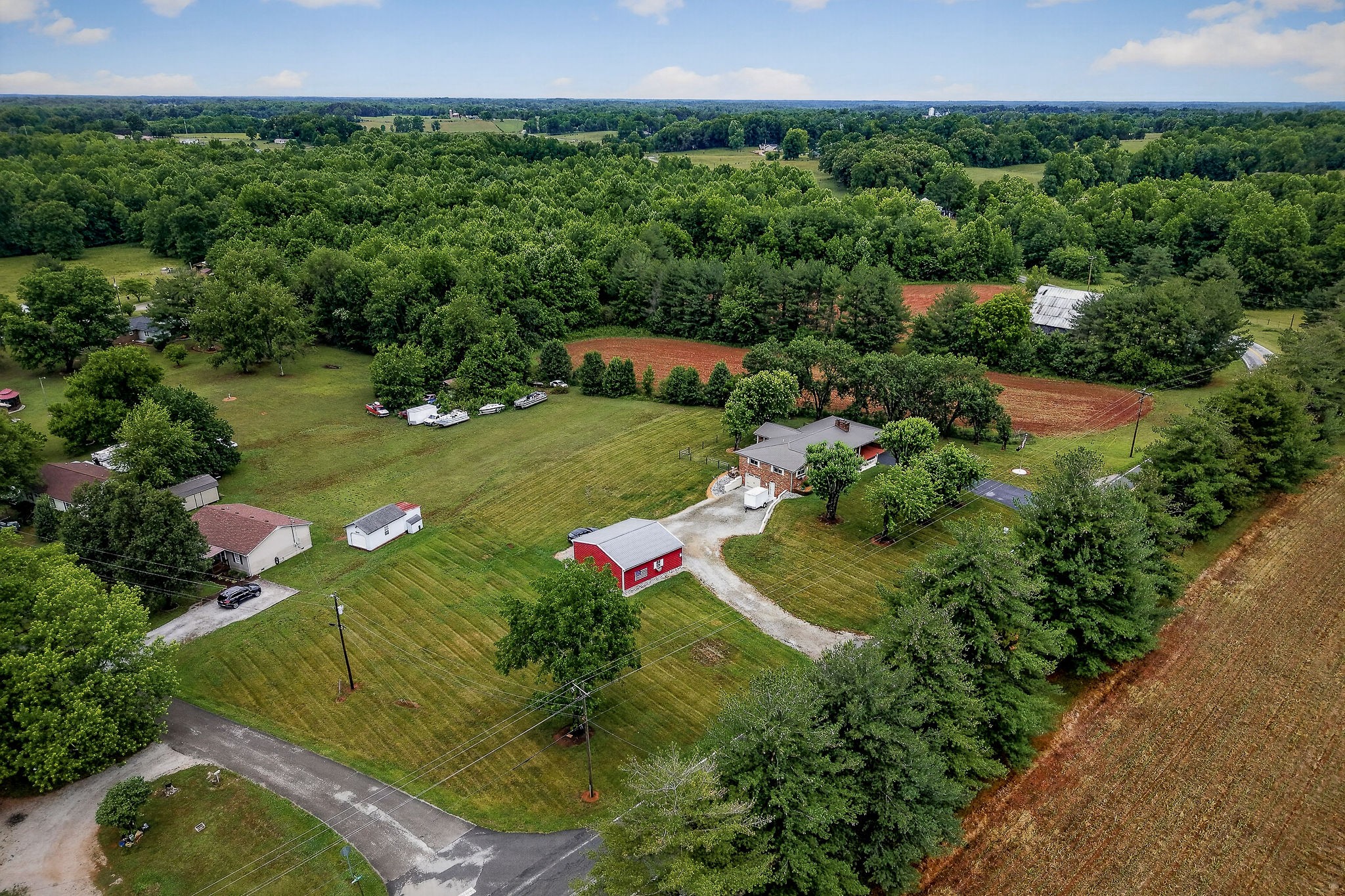 1755 Burgess Falls Road Sparta, TN 38583 - Photo 13 of 56 an aerial view of a house