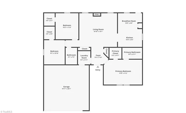 $1,915 | 2018 Embark Drive, Winston-Salem, NC 27107