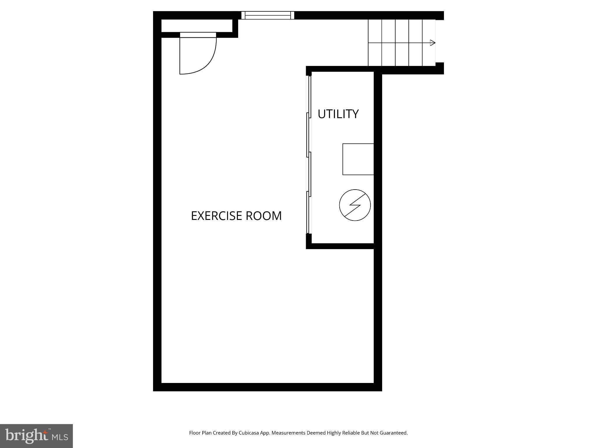 9801 Arbor Hill Drive Silver Spring, MD 20903 - Photo 25 of 28 Spacious exercise room layout with utility access.