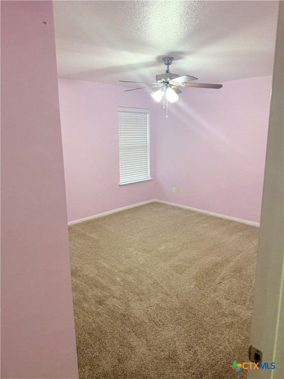 311 Crowfoot Drive Harker Heights, TX 76548 - Photo 17 of 21 en empty room with chandelier fan and fire place