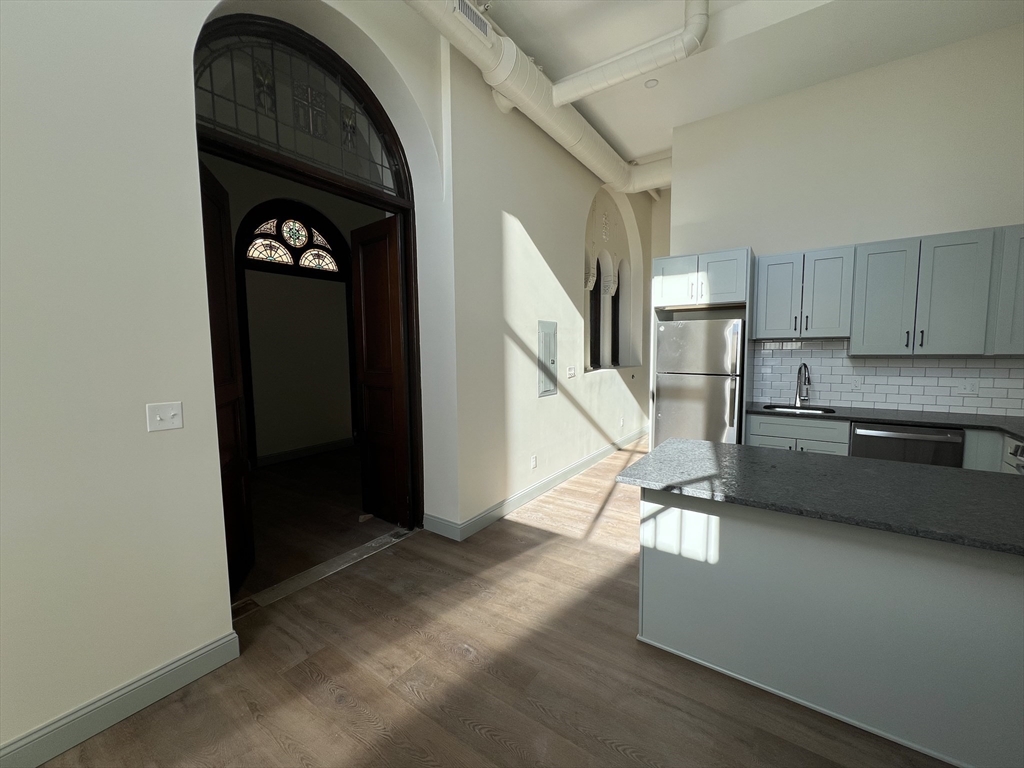 160 Seabury Street, Unit 37 Fall River, MA 02720 - Photo 4 of 13 a view of entryway and kitchen